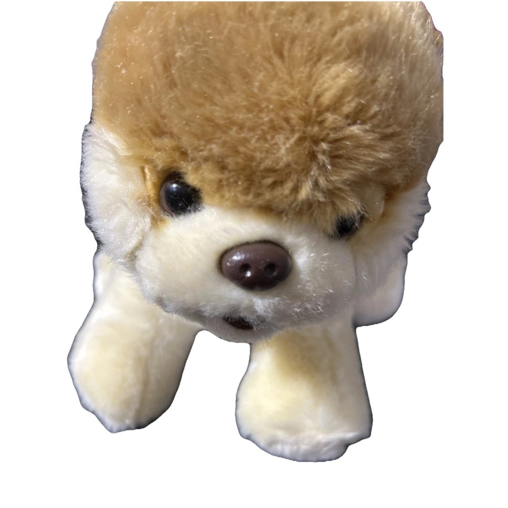 Gund Dog brown Pomeranian 'Boo Worlds Cutest Dog' Stuffed Animal Plush Soft 9"